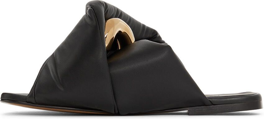 JW Anderson Black Twist Sandals - Picture 4