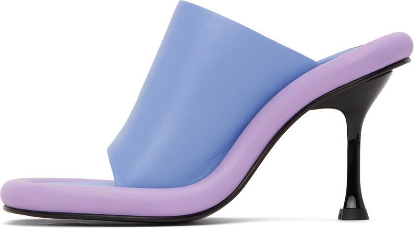 JW Anderson Blue Bumper-Tube Mules - Picture 3