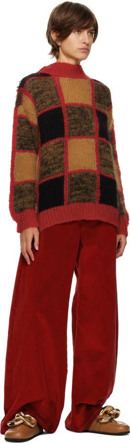 JW Anderson Brown Chain Loafers - Picture 4