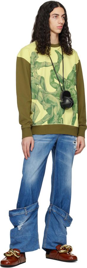 JW Anderson Brown Chain Loafers - Picture 4