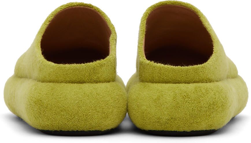 JW Anderson Green Bumper Tube Platform Loafers - Picture 3