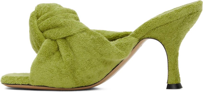 JW Anderson Green Knot Mules - Picture 3