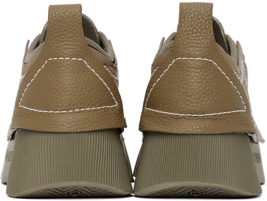 JW Anderson Khaki Chunky Low-Top Sneakers