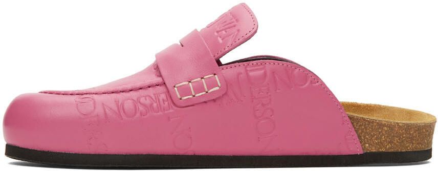 JW Anderson Pink Mule Loafers - Picture 3
