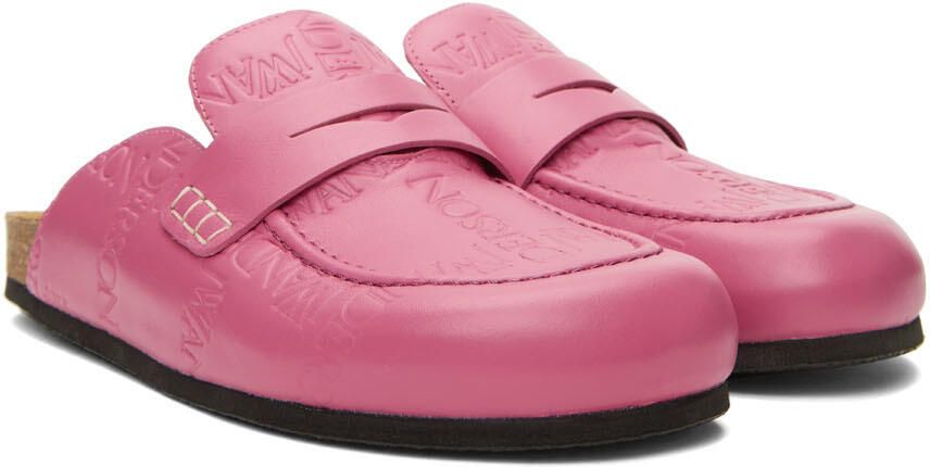 JW Anderson Pink Mule Loafers - Picture 2