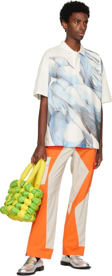 JW Anderson Silver Moccassin Loafers - Picture 3