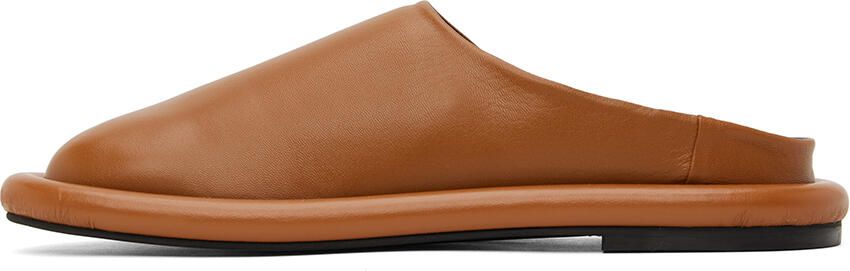 JW Anderson Tan Bumper Tube Slippers - Picture 4