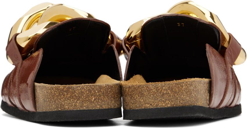 JW Anderson Tan Chain Mules - Picture 2