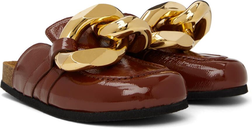 JW Anderson Tan Chain Mules