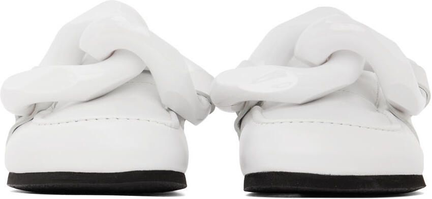 JW Anderson White Chain Loafers - Picture 3