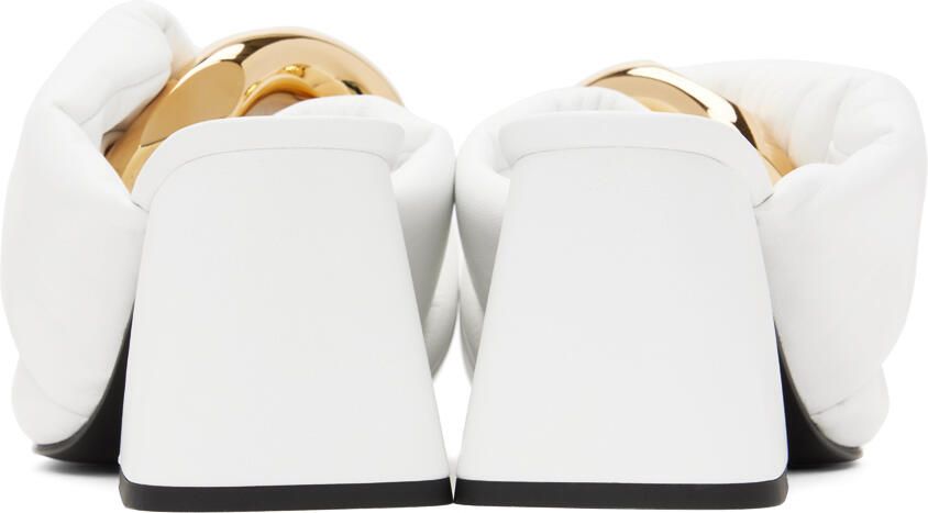 JW Anderson White Chain Twist Mules - Picture 2
