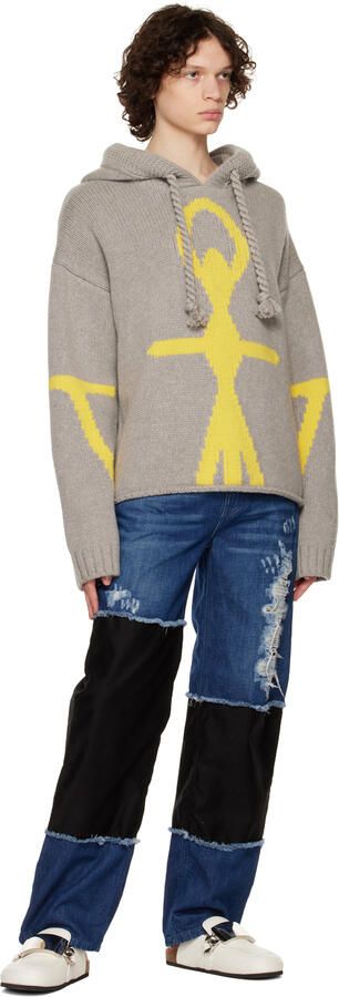 JW Anderson White Plate Loafers - Picture 3