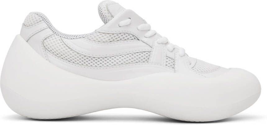 JW Anderson White Bumper Hike Low Top Sneakers - Picture 2