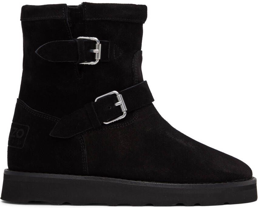 Kenzo Black Paris cozy Boots