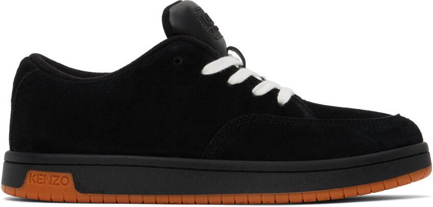 Kenzo Black Paris -DOME Low Top Sneakers - Picture 5