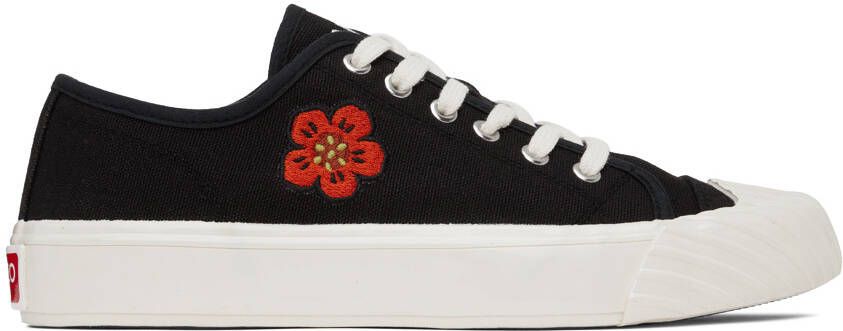 Kenzo Black Paris school Sneakers - Picture 5