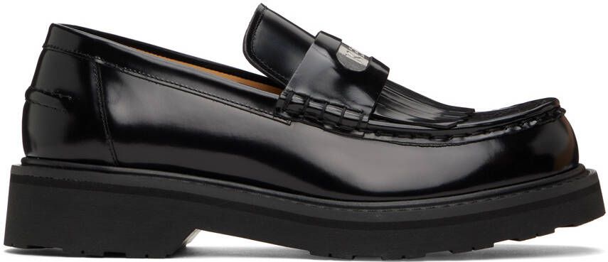 Kenzo Black Paris smile Loafers - Picture 5