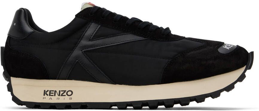 Kenzo Black Paris smile Sneakers - Picture 5