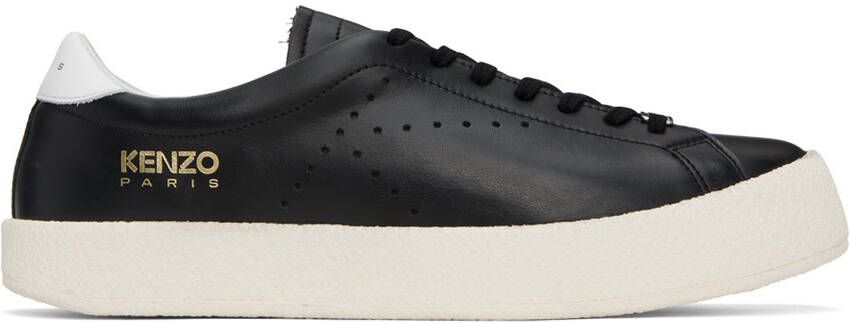 Kenzo Black Paris swing Sneakers - Picture 8