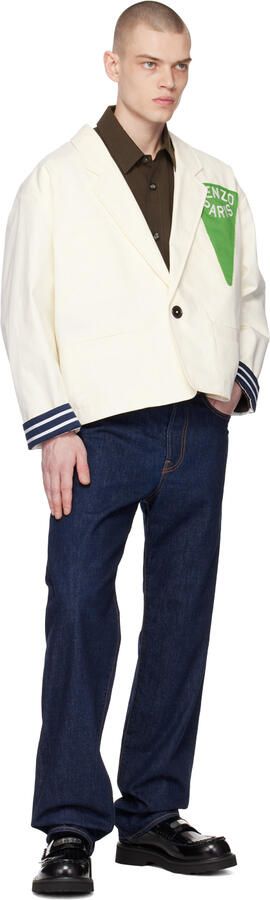 Kenzo Black Paris smile Loafers - Picture 4