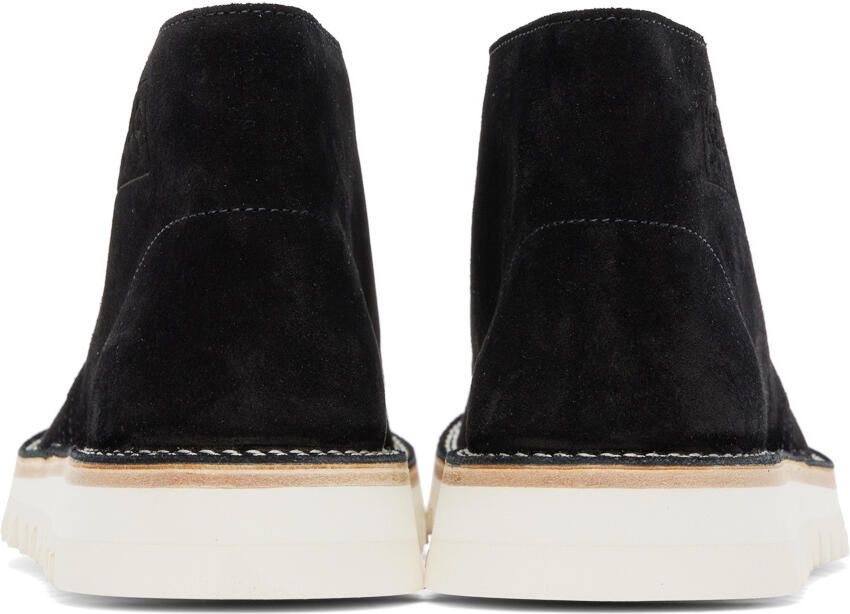 Kenzo Black Paris Wave Boots