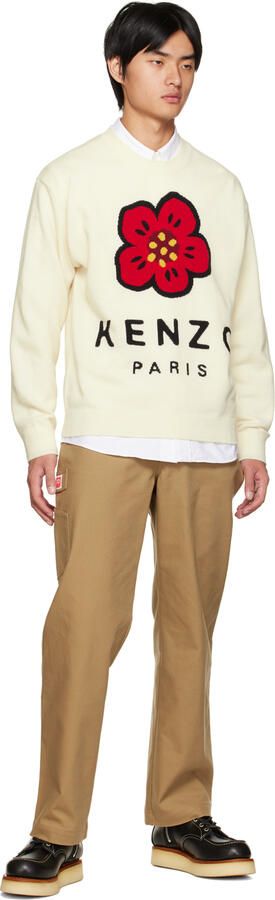 Kenzo Black Yama Lace-Up Boots - Picture 4