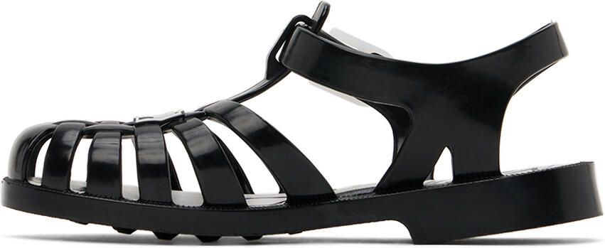 Kenzo Kids Black Jelly Sandals - Picture 4