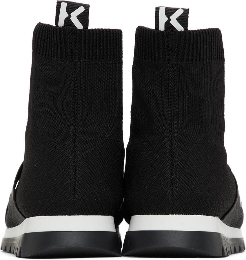 Kenzo Kids Black Sport Trainer Sneakers