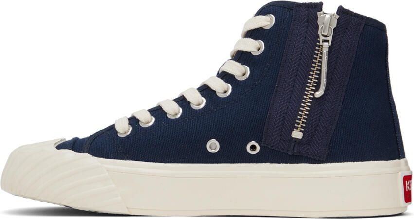 Kenzo Navy Paris school Sneakers - Picture 3