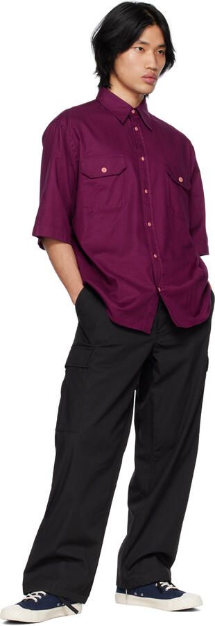 Kenzo Navy Paris school Sneakers - Picture 4