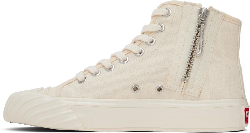 Kenzo Off-White Paris school High Top Sneakers - Picture 4