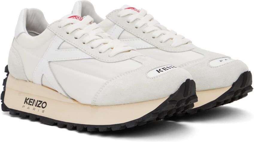 Kenzo Off-White Paris smile Run Sneakers - Picture 2