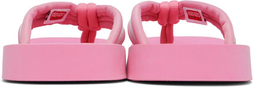 Kenzo Black Setta Flip Flops - Picture 6