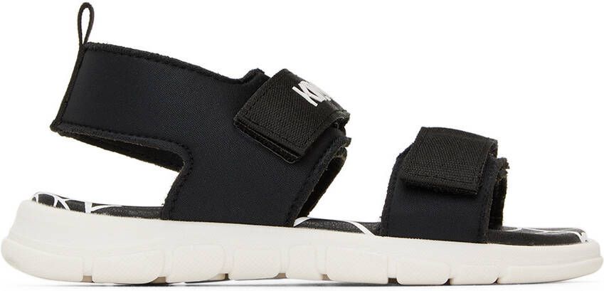 Kenzo Kids Black Velcro Sandals
