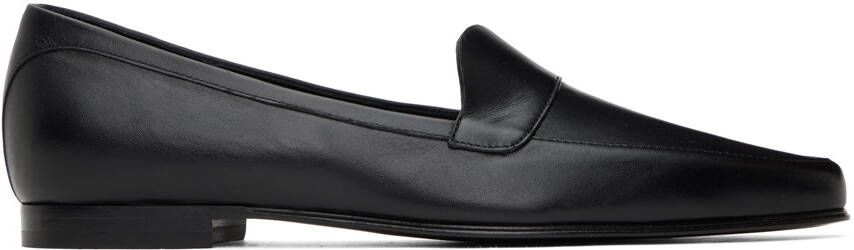 KHAITE Black 'The Pippen' Loafers - Picture 5