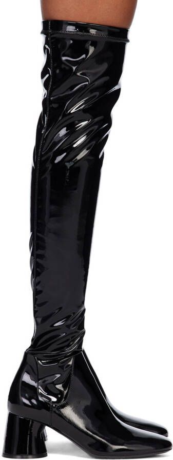 KHAITE Black Wythe Boots - Picture 5