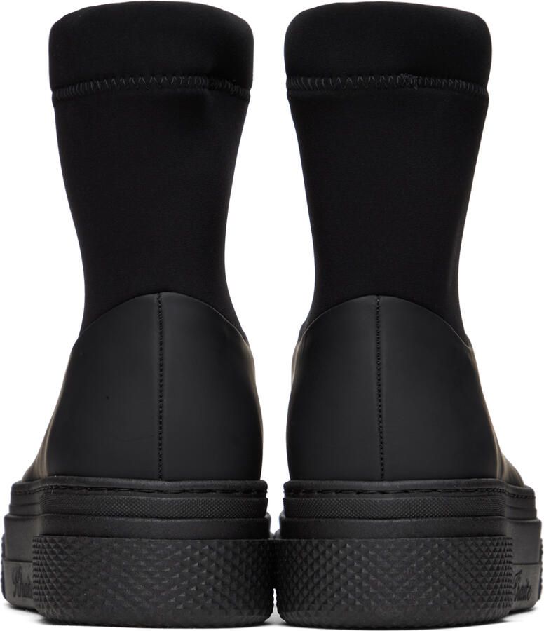 KHAITE Black Lenox Boots