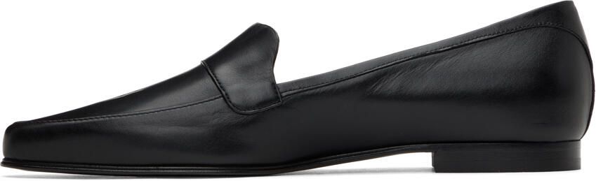 KHAITE Black 'The Pippen' Loafers - Picture 3