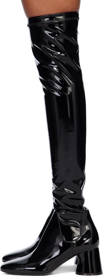 KHAITE Black Wythe Boots - Picture 3