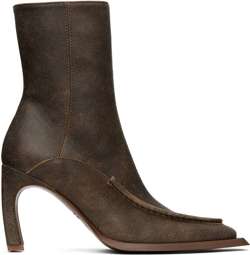 KNWLS Brown Hellz Boots - Picture 5