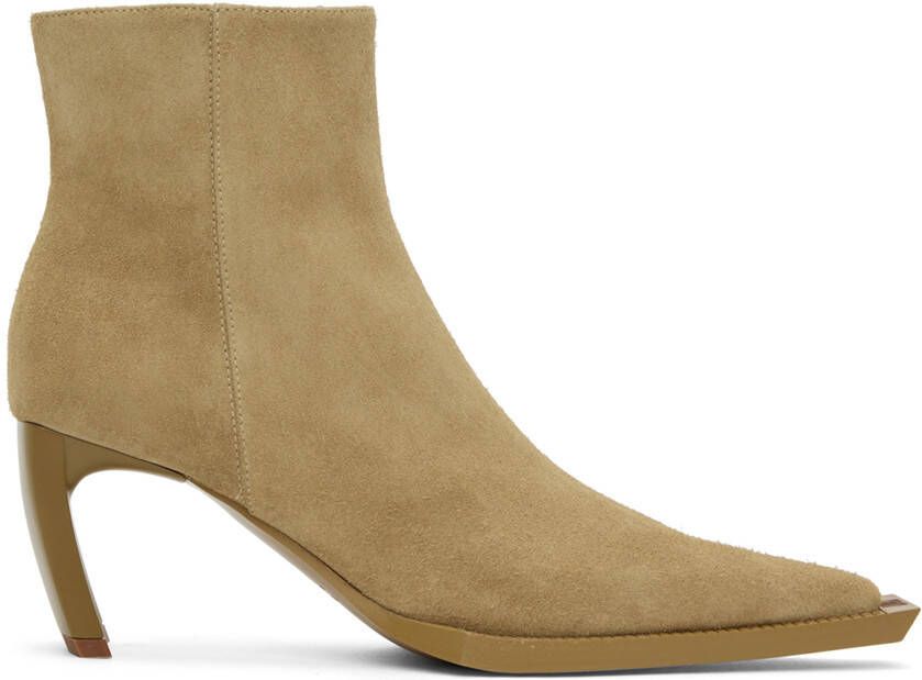 KNWLS Brown Serpent Boots - Picture 5