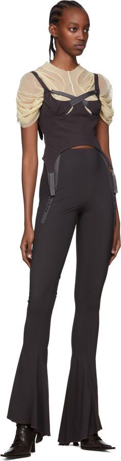 KNWLS Black Serpent Lace-Up Boots - Picture 4