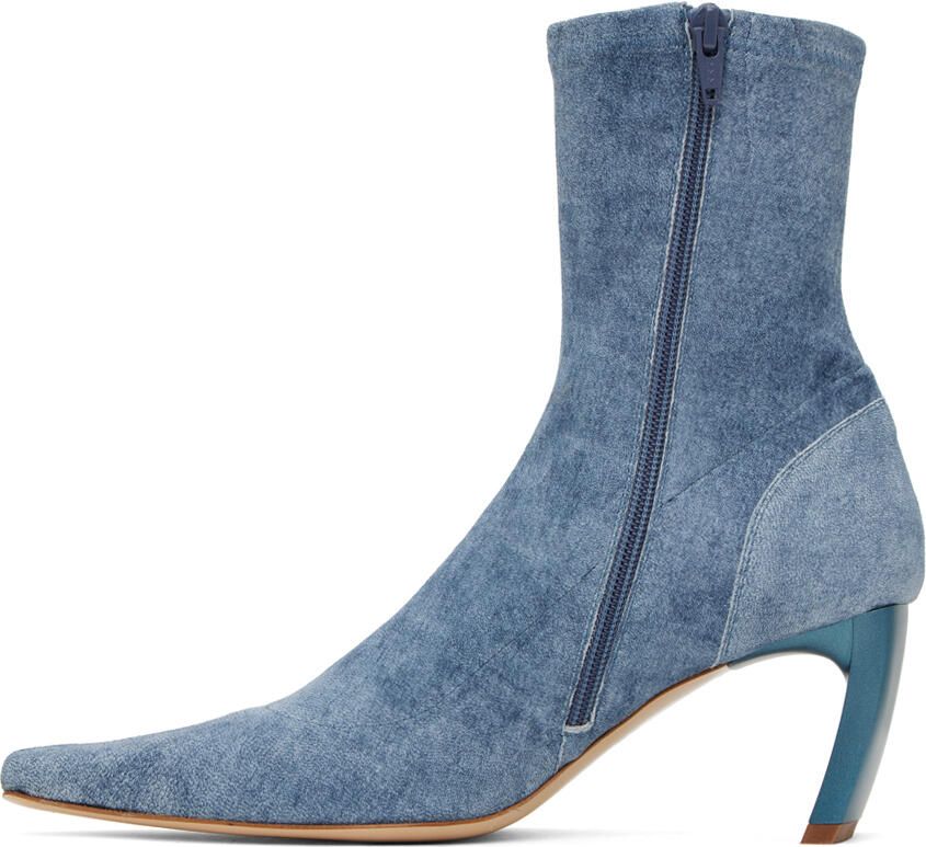 KNWLS Blue Serpent Boots - Picture 2