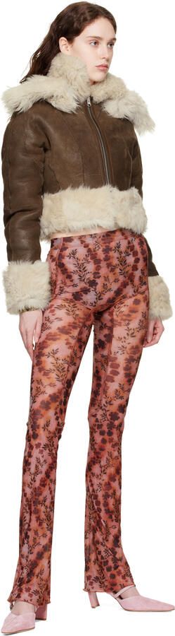 KNWLS Pink Serpent Mule Heels - Picture 4