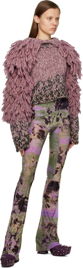 KNWLS Purple Precious Mules - Picture 4