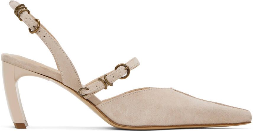 KNWLS Pink Serpent Mules - Picture 5