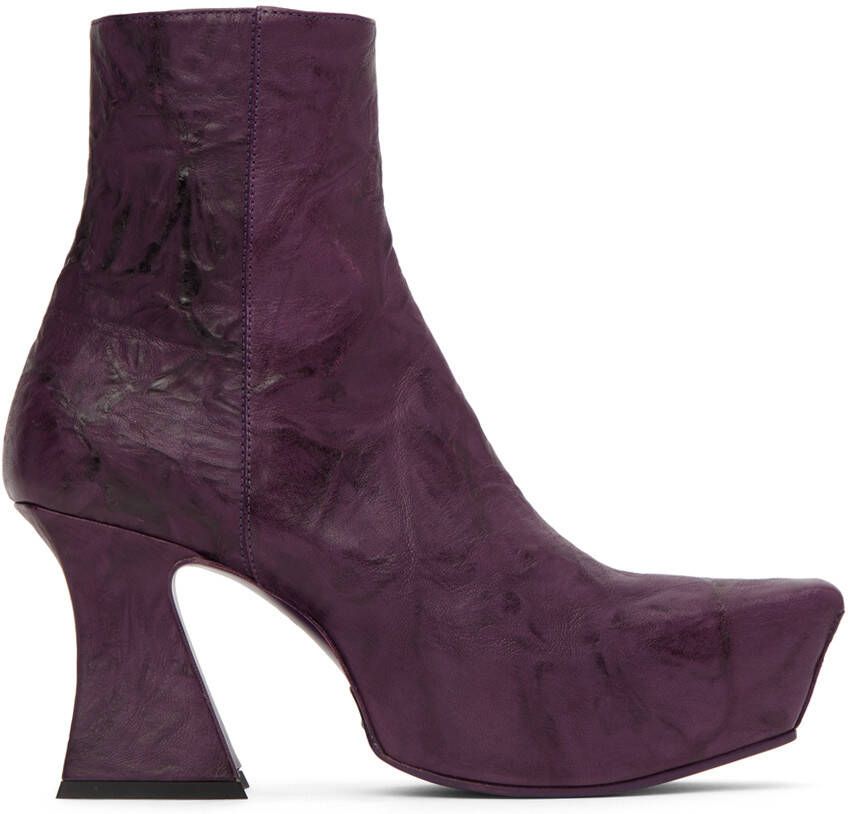 KNWLS Purple Precious Mini Boots - Picture 6