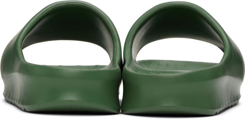 Lacoste Green Croco 2.0 Slides