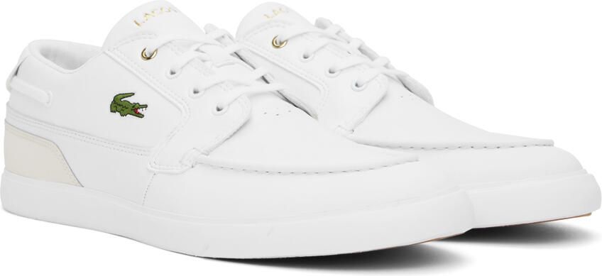 Lacoste White Bayliss Deck Sneakers - Picture 2