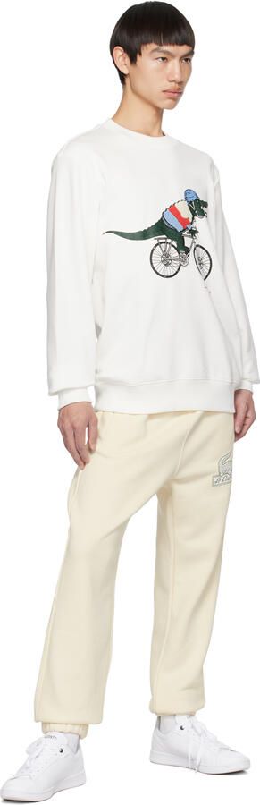 Lacoste White Carnaby Pro Sneakers - Picture 4